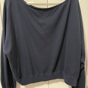 Hollister Navy Sweatshirt